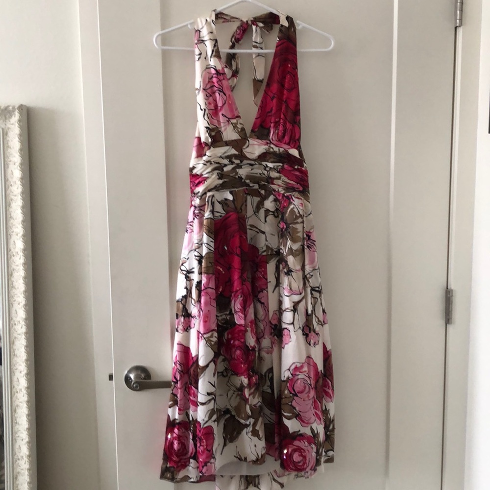 Floral Adrianna Papell dress